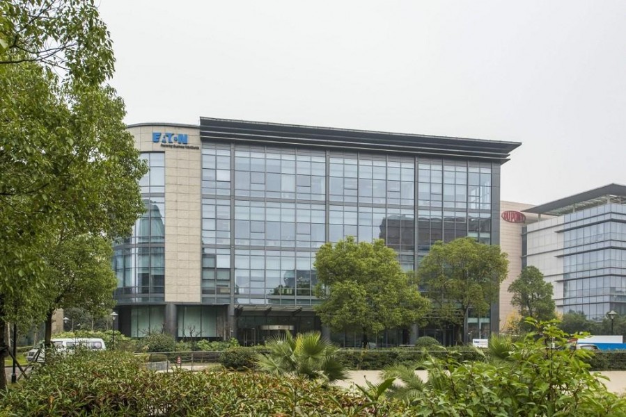 IBP国际商务花园一期（国企楼盘)外立面