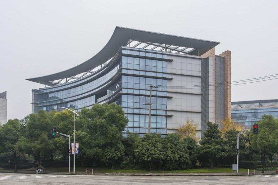 IBP国际商务花园一期（国企楼盘)外立面