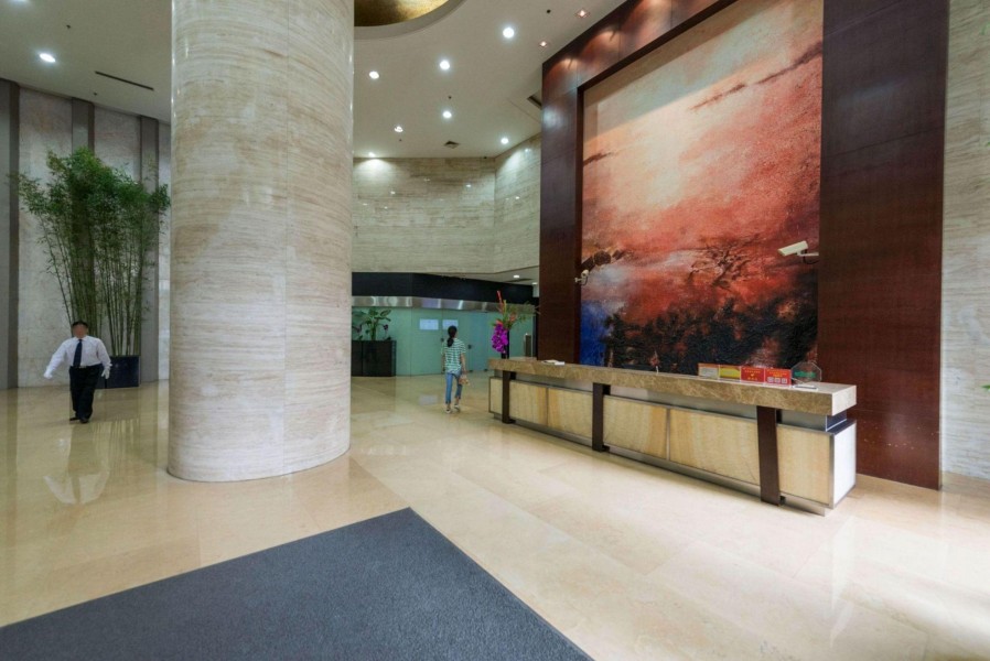 舜元企业发展大厦大堂