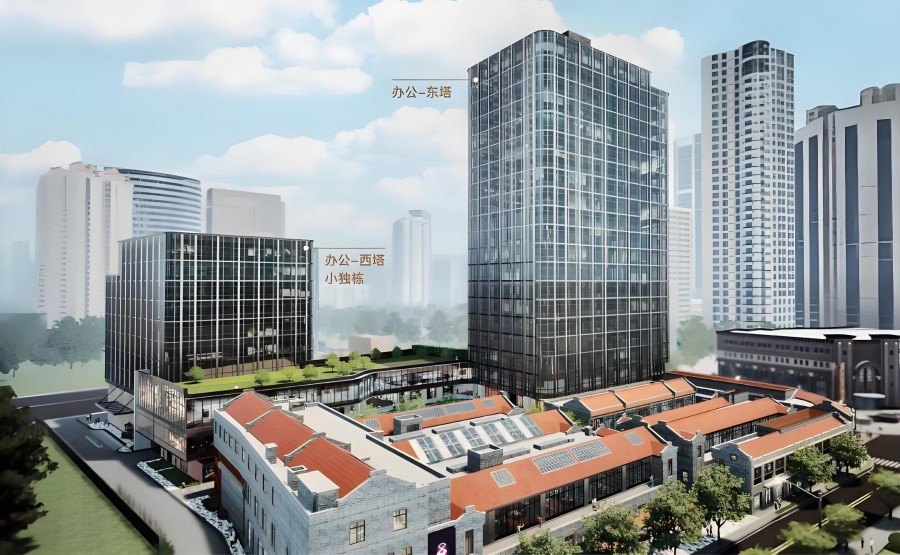 鸿寿坊企业天地外立面