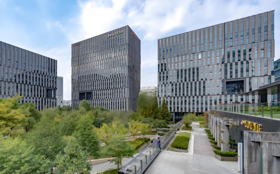 漕河泾现代服务业园区（国企楼盘）外立面