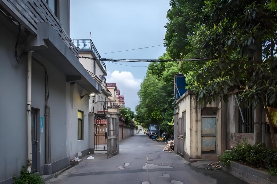 新媒体商务园区外立面