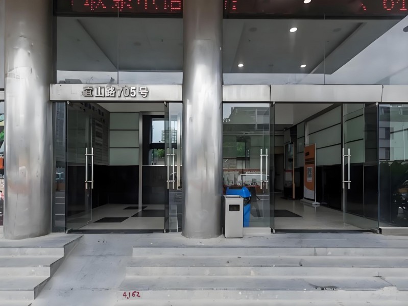 徐汇科技大厦入口处