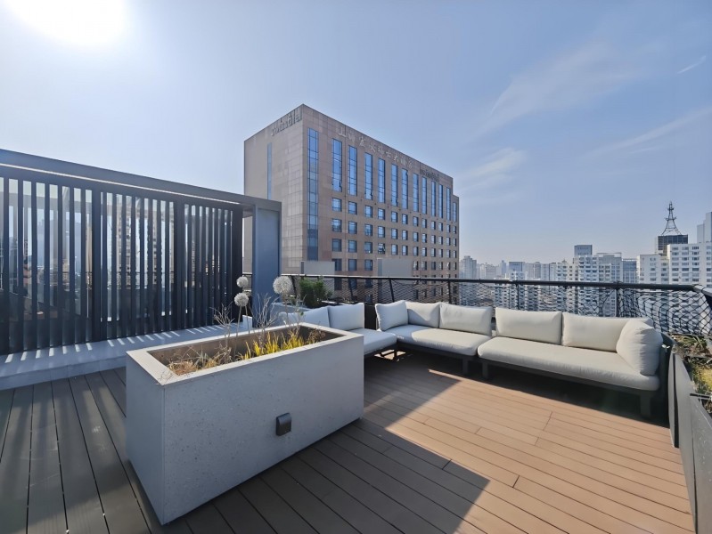 轻工机械大厦露台