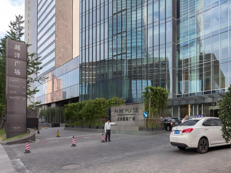 越洋广场外立面