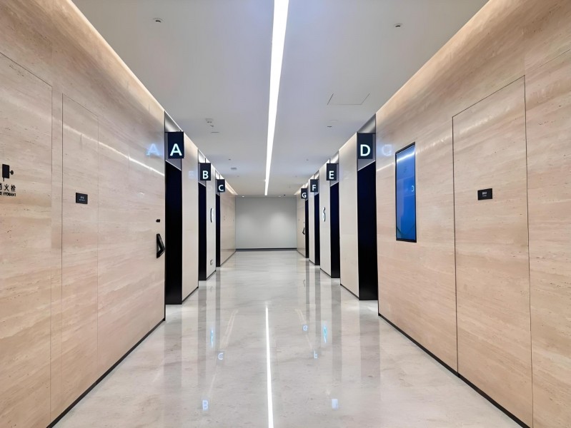 吉宝静安中心电梯厅