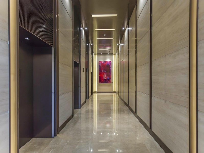 嘉地中心电梯厅