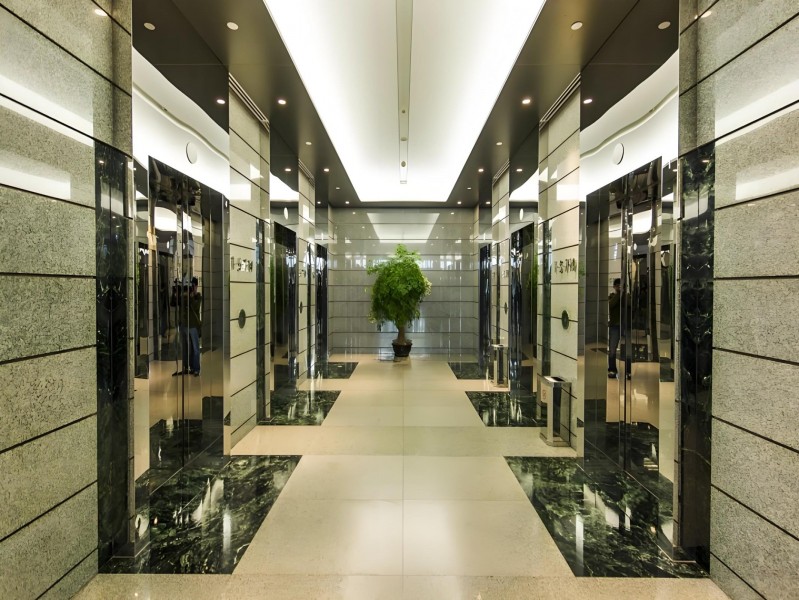 中信泰富广场电梯厅