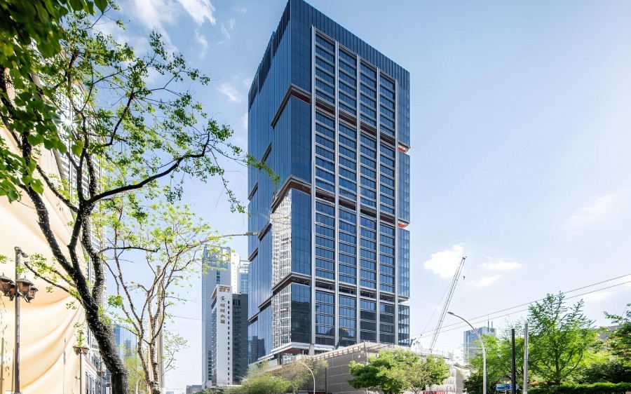 上海华润中心外立面