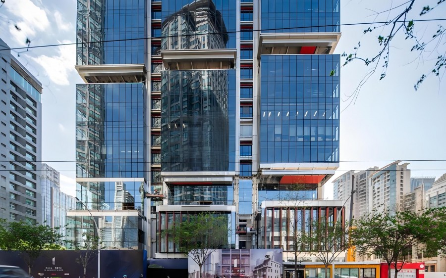 上海华润中心外立面