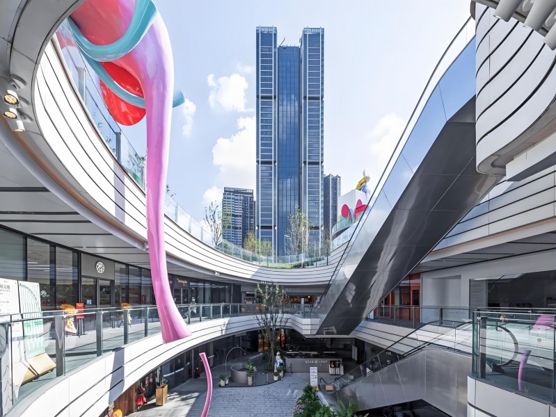 苏河湾中心（租售中）外立面