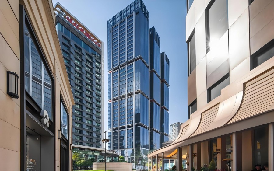 上海华润中心外立面