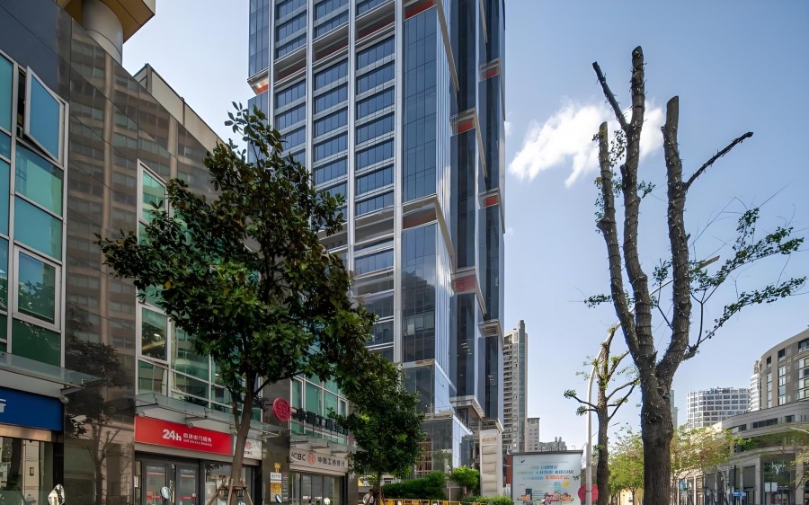 上海华润中心外立面