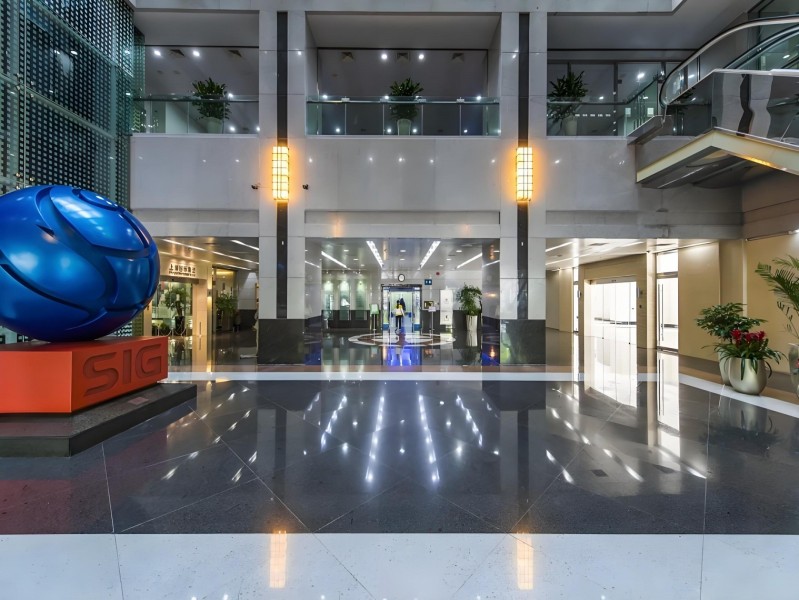 上海国际集团大厦（国企楼盘）大堂
