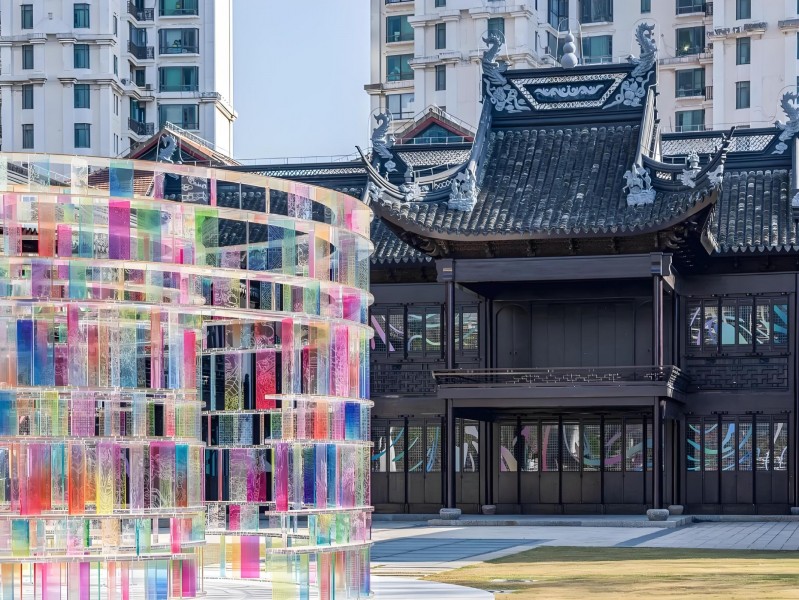 苏河湾中心（租售中）外立面