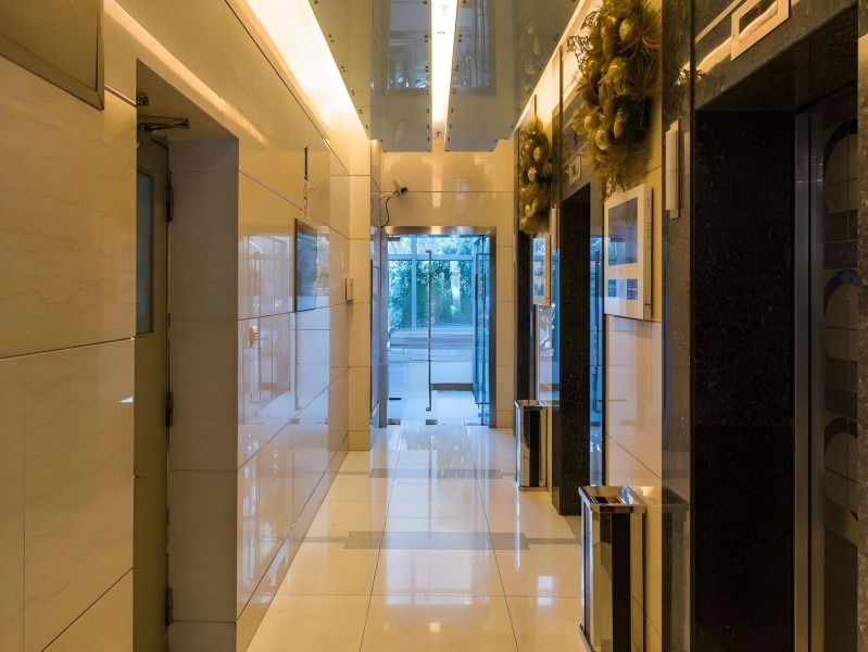 多媒体大厦电梯厅