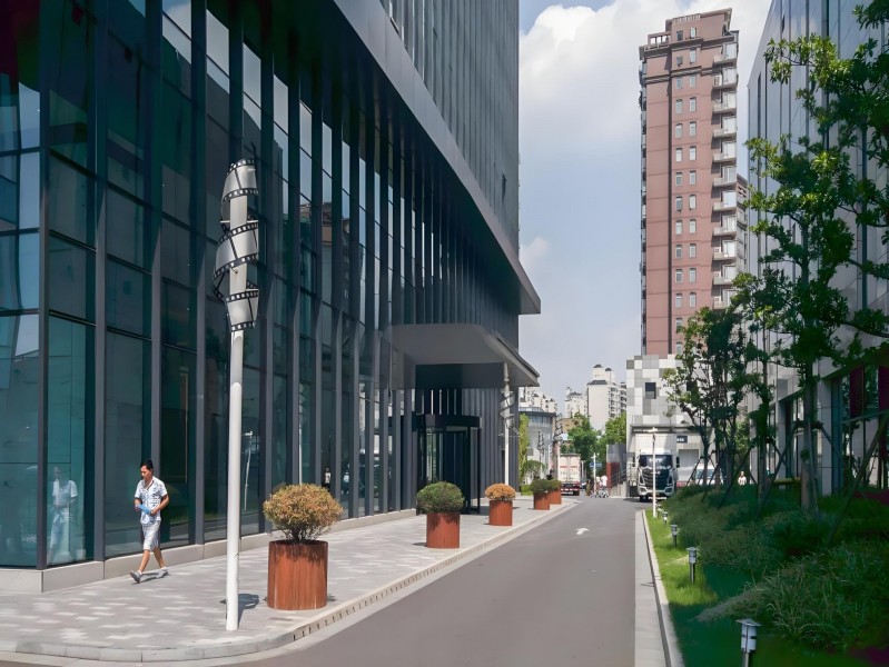 大宁音乐广场(大宁中心广场一期)（国企楼盘）外立面