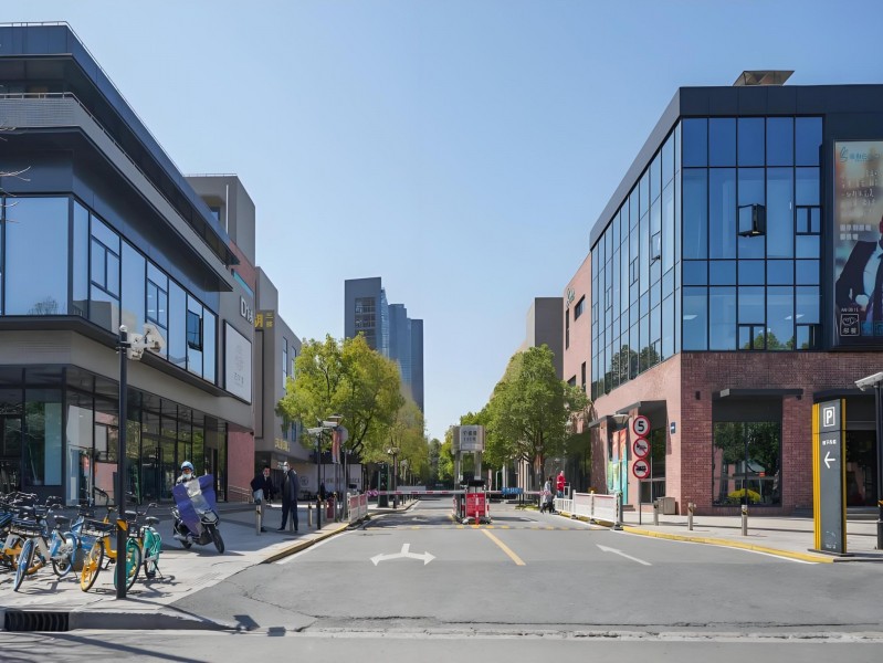 大宁中心广场三期（国企参股楼盘）外立面