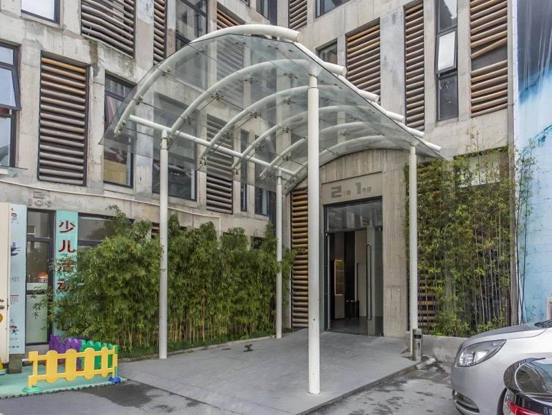 红墙创意园外立面