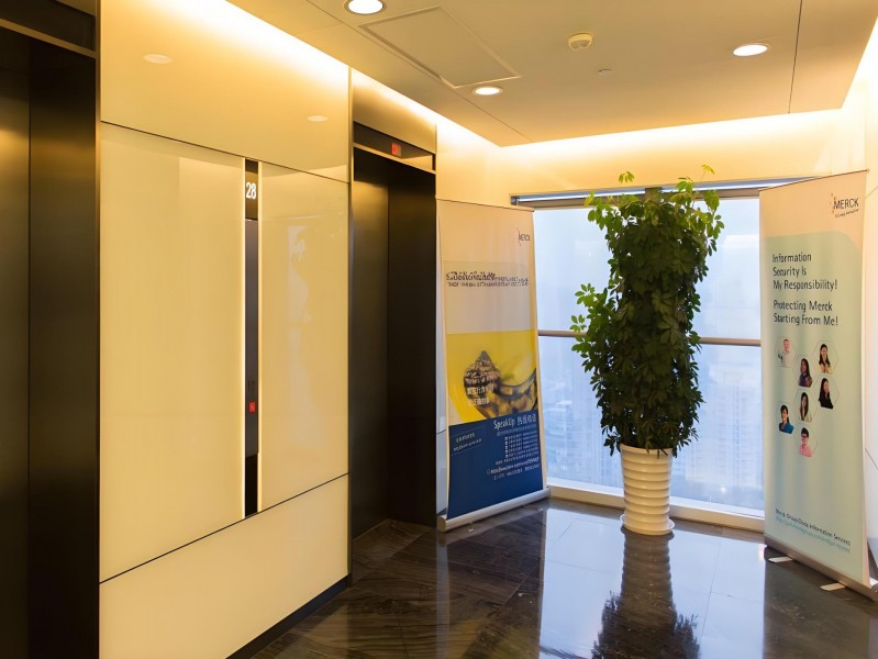 环智国际大厦电梯厅