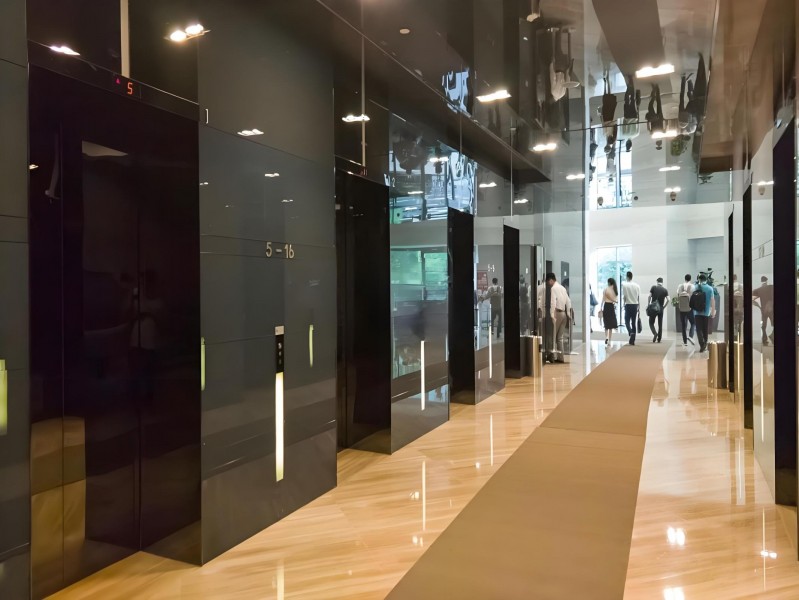 恒汇国际大厦电梯厅