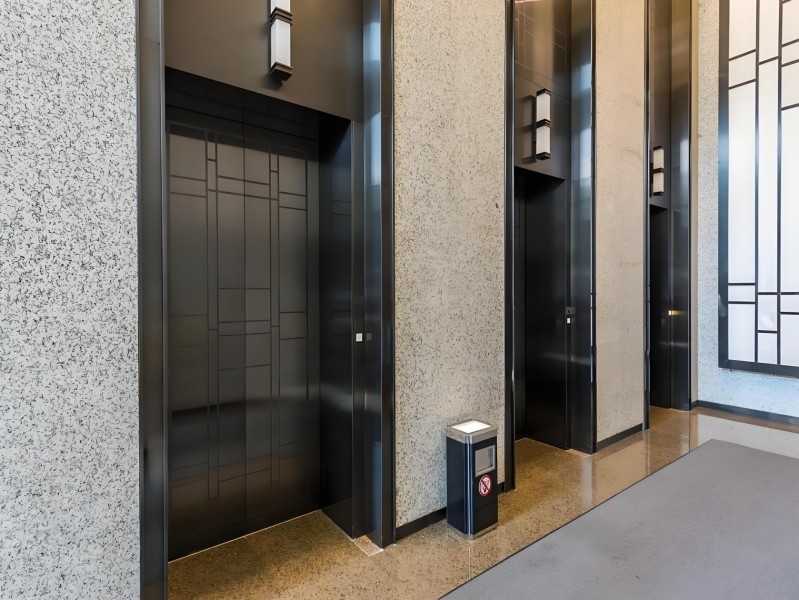 宝矿洲际商务中心电梯厅