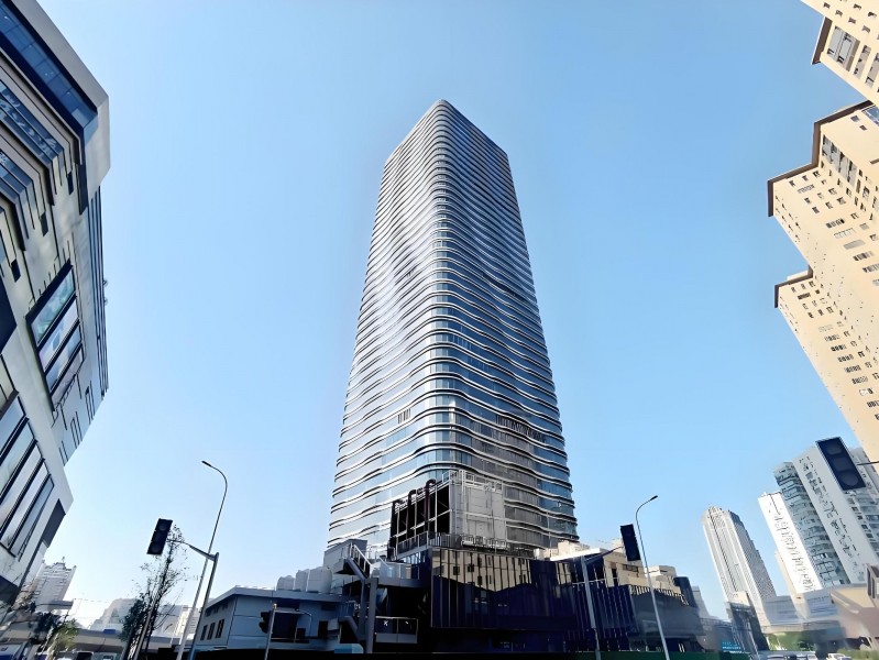 汇能大悦中心外立面