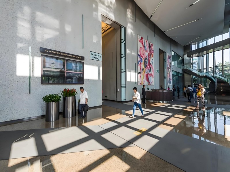 宝矿洲际商务中心外立面