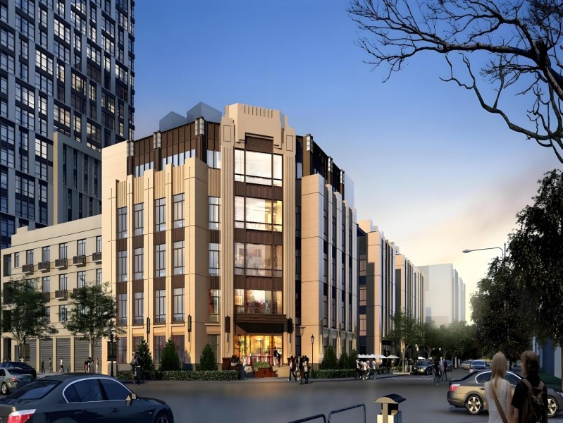 永兴商务广场（国企楼盘）外立面