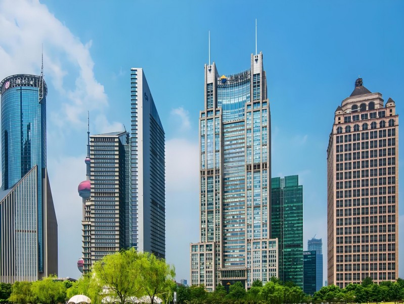 上海银行大厦外立面