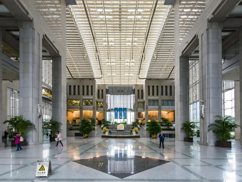 上海银行大厦大堂