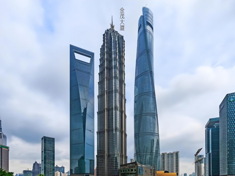 金茂大厦外立面