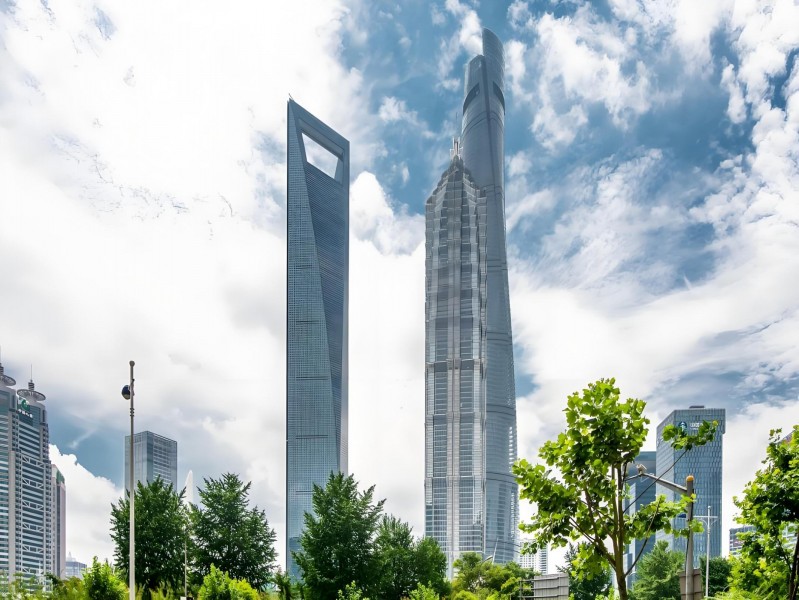 上海中心大厦（国企楼盘）外立面