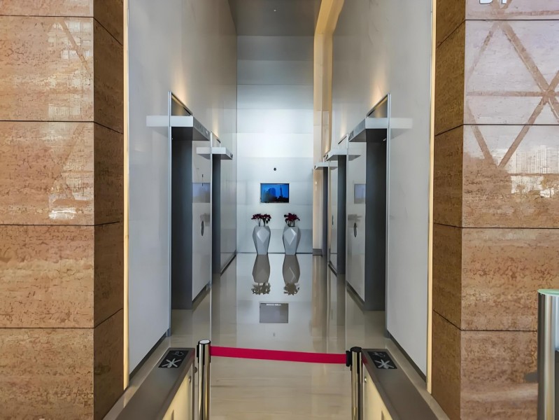 中国金融信息中心电梯厅