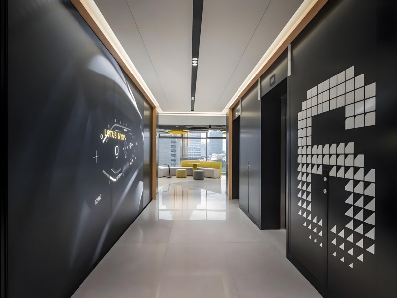 路特斯大厦电梯厅