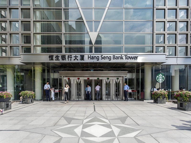 恒生银行大厦外立面