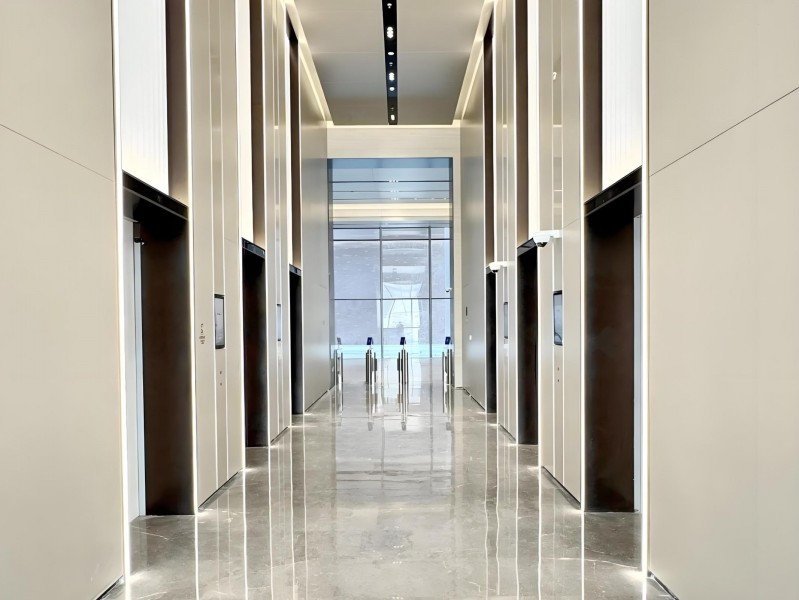 云汇数智中心（静安国际科创社区）电梯厅