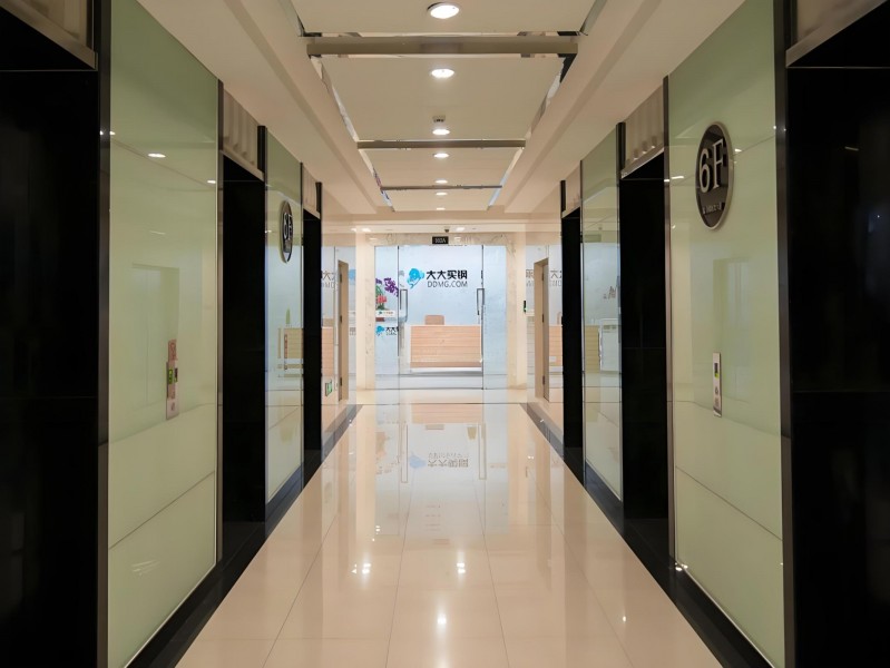 晋润海棠大厦电梯厅
