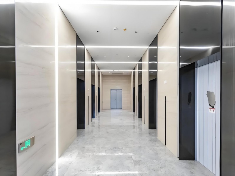 市北壹中心(租售中)电梯厅