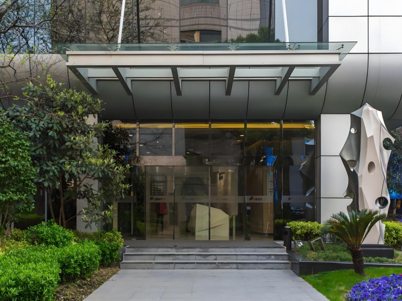 市北半岛国际中心外立面