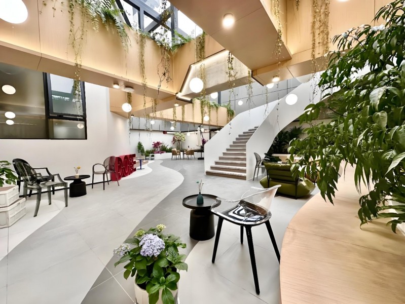 大虹桥德必WE大堂