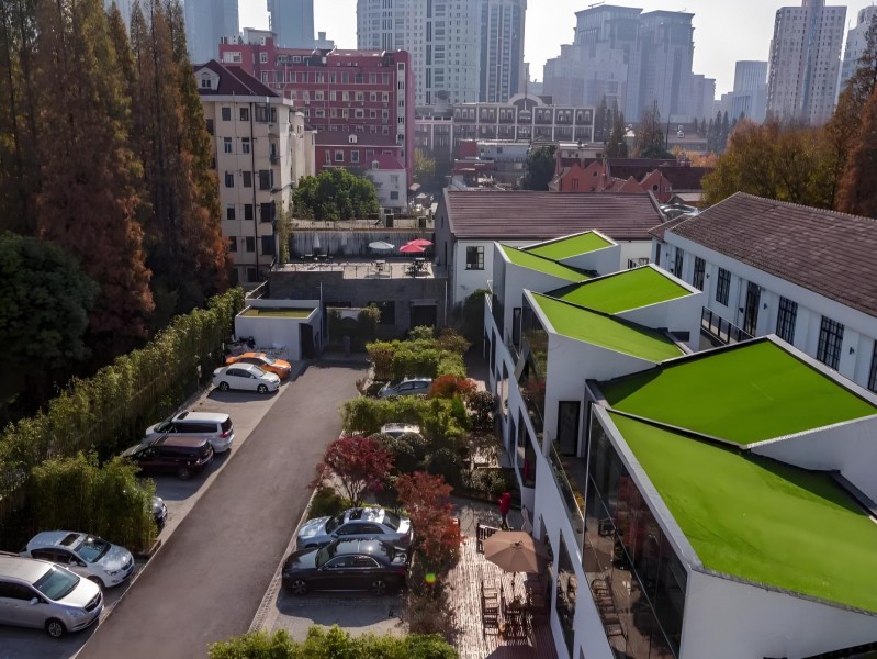 愚园里创意园外立面