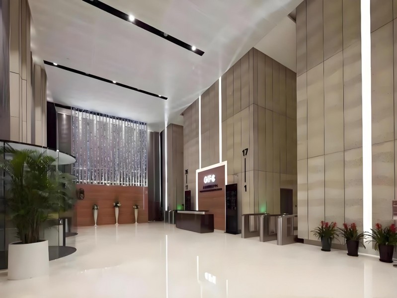 古北国际财富中心二期（国企楼盘）大堂