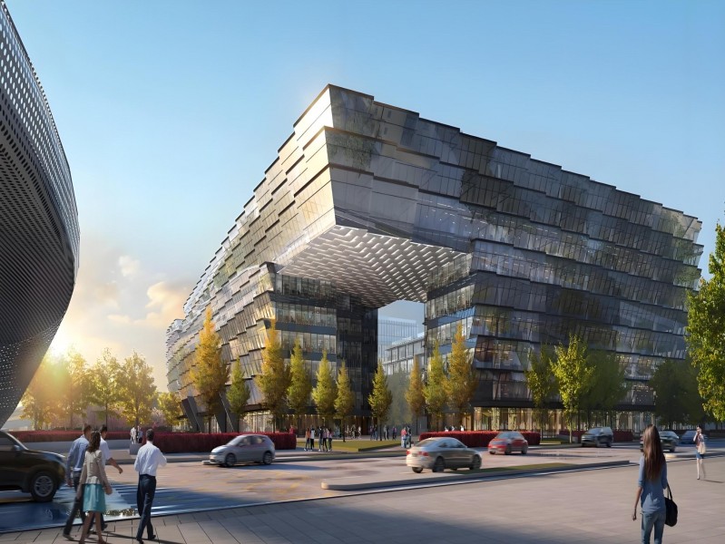 虹桥上城外立面