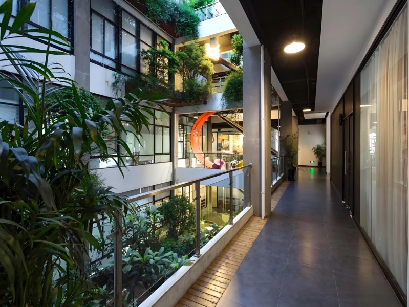 大树下新媒体创意园外立面