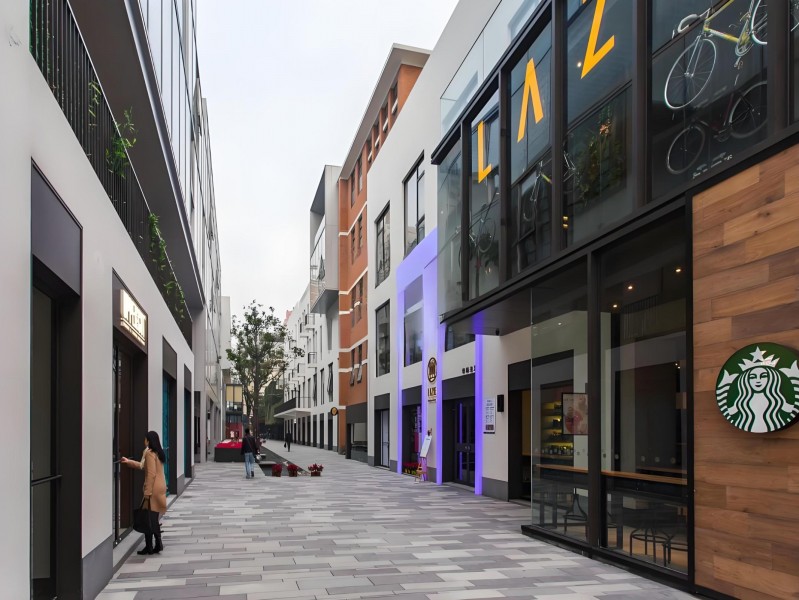 U-CUBE长宁中心外立面