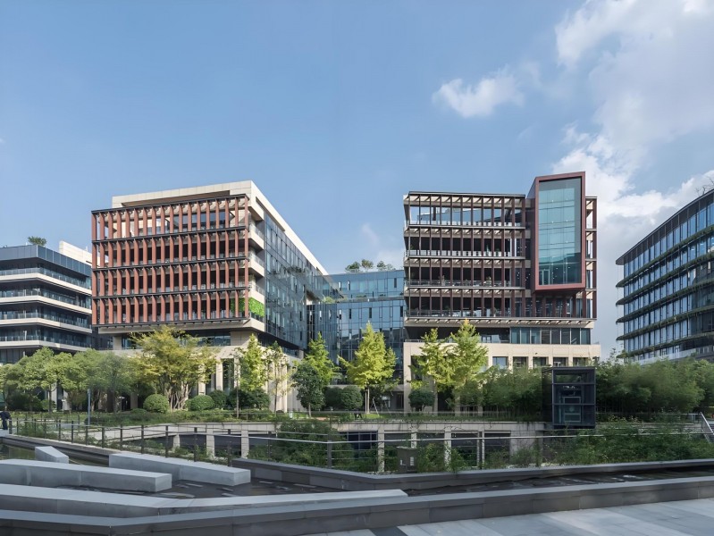 德必虹桥绿谷WE外立面