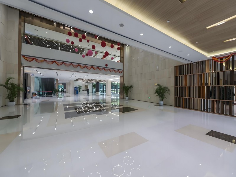 德必虹桥绿谷WE大堂