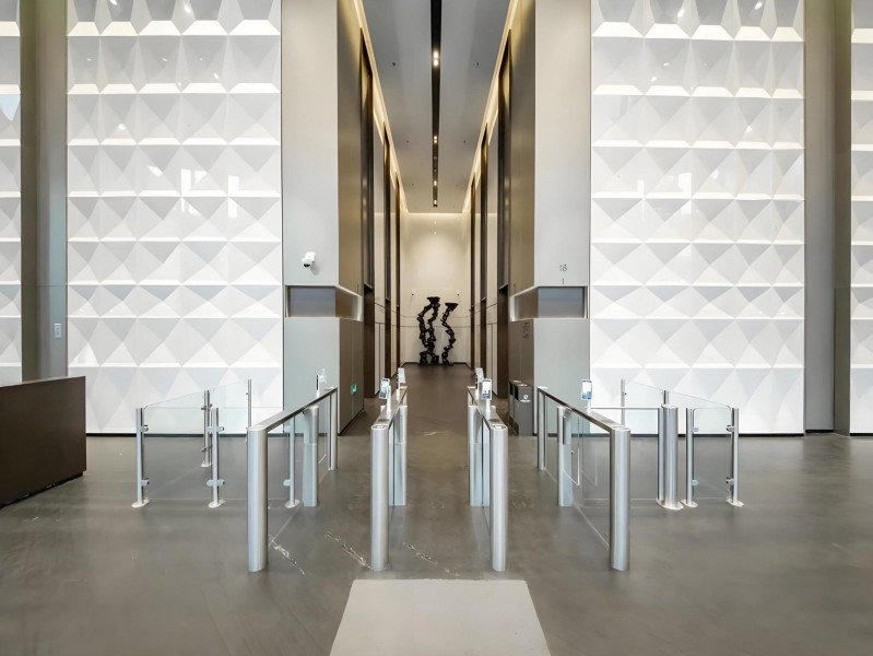 浙铁绿城长风中心三期电梯厅