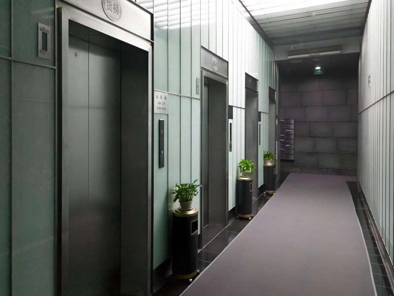 沙田大厦电梯厅